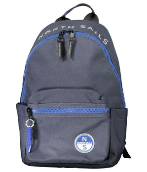 North Sails Blue Polyester Men Backpack