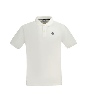 North Sails White Cotton Men's Polo Shirt