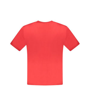 North Sails Red Cotton Men's T-Shirt