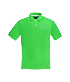 North Sails Green Cotton Men's Polo Shirt