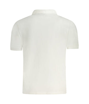 North Sails White Cotton Men Polo