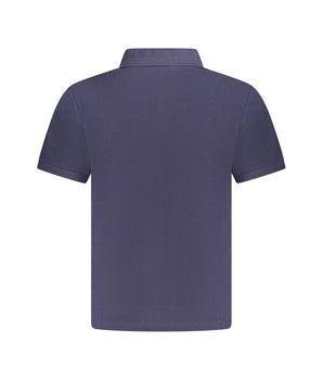 North Sails Blue Cotton Men Polo Shirt
