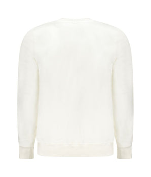 North Sails White Cotton Men Sweater