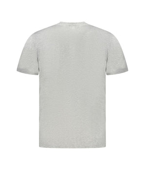 North Sails Brown Cotton Men T-Shirt