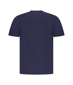 North Sails Blue Cotton Men T-Shirt