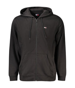 Tommy Hilfiger Black Cotton Men Sweater