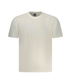 North Sails White Cotton Men T-Shirt