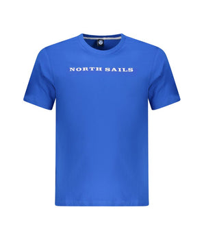 North Sails Blue Cotton Men TShirt