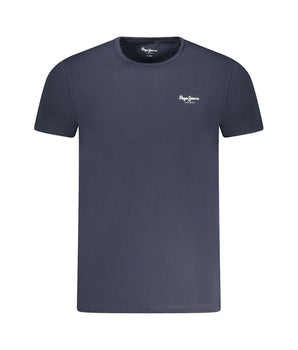 Pepe Jeans Blue Cotton Men T-Shirt