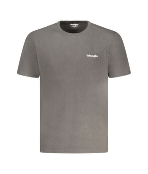 Wrangler Black Cotton T-Shirt