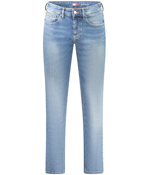 Tommy Hilfiger Blue Cotton Men Jeans