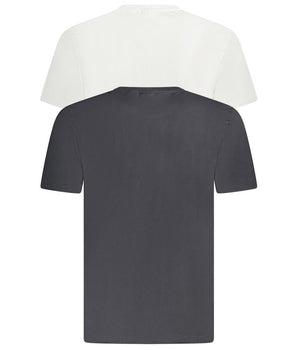 Fila White Cotton Men T-Shirt