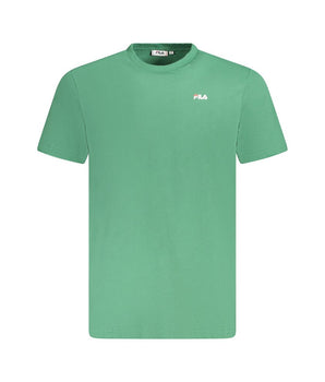 Fila Green Cotton Men T-Shirt