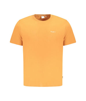 Pepe Jeans Orange Cotton T-Shirt
