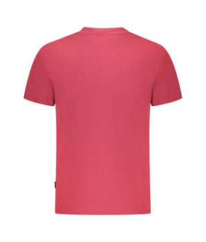 Napapijri Red Cotton Men T-Shirt