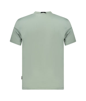 Napapijri Green Cotton Men T-Shirt