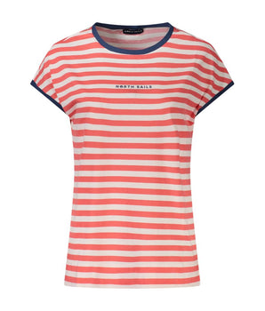 North Sails Red Cotton Women T-Shirt