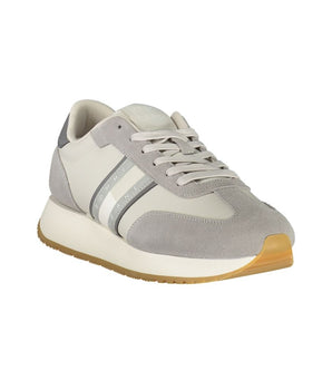 Tommy Hilfiger Brown Leather Men Sneaker