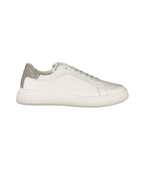 Calvin Klein White Polyester Sneaker