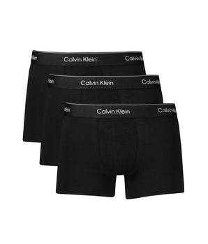 Calvin Klein Black Cotton Men Underwear