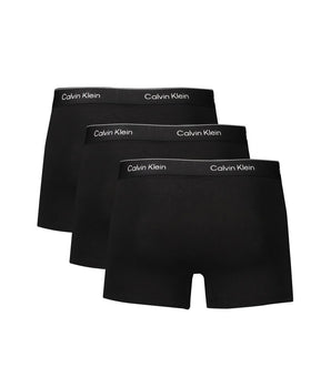 Calvin Klein Black Cotton Men Underwear
