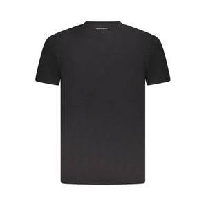 Trussardi Black Cotton Men T-Shirt