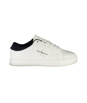 Calvin Klein White Leather Men Sneaker