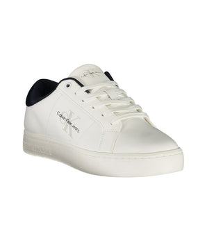 Calvin Klein White Leather Men Sneaker