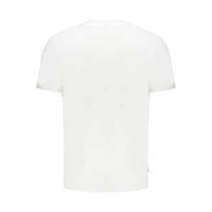 Timberland White Cotton Men T-Shirt
