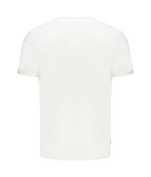 Timberland White Cotton Men T-Shirt