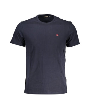 Napapijri Blue Cotton Men's T-Shirt