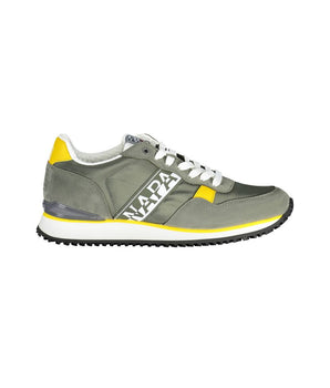 Napapijri Green Polyester Men Sneaker