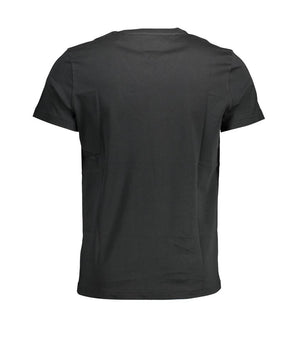 Tommy Hilfiger Black Organic Cotton Men T-Shirt
