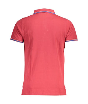 Norway 1963 Red Cotton Men Polo Shirt