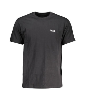 Vans Black Cotton Men T-Shirt