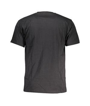 Vans Black Cotton Men T-Shirt