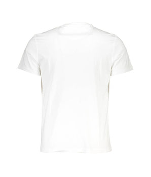 La Martina White Cotton Men T-Shirt