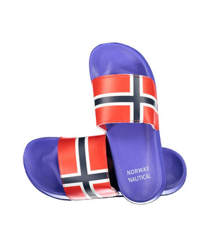 Norway 1963 Blue Plastic Men Sandal