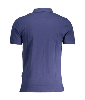 Levi's Blue Cotton Men Polo Shirt