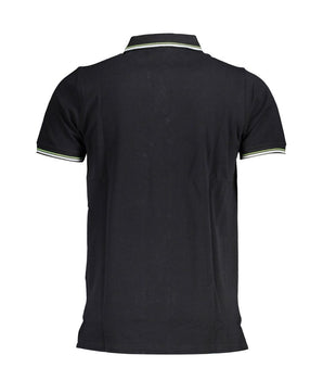 Norway 1963 Black Cotton Men Polo Shirt