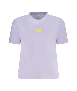 Calvin Klein Purple Cotton Women T-Shirt