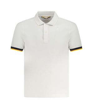 K-WAY White Cotton Polo Shirt