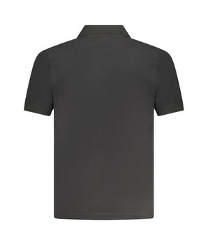 K-WAY Black Cotton Polo Shirt