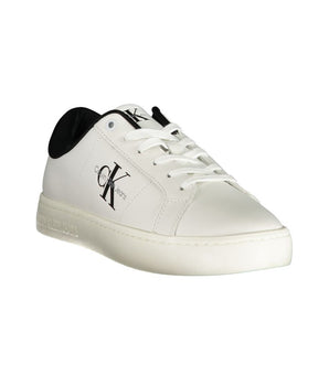 Calvin Klein White Polyester Sneakers
