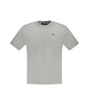 North Sails Brown Cotton Men's T-Shirt