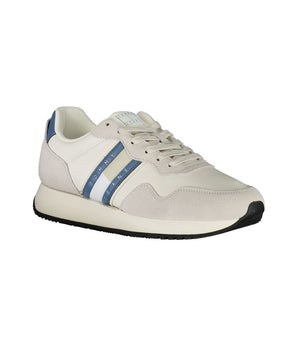 Tommy Hilfiger White Leather Men Sneaker