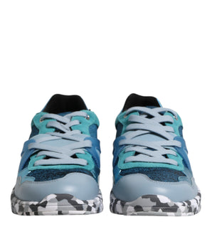 Zapatillas deportivas bajas con cordones multicolores de Dolce &amp; Gabbana para hombre