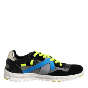 Dolce & Gabbana Multicolor Lace Up Low Top Men Sneakers Shoes