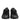 Dolce & Gabbana Black White Stars Low Top Men Sneakers Shoes