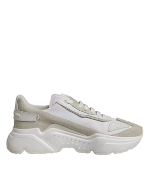 Dolce &amp; Gabbana White Low Top Daymaster Men Sneakers Shoes